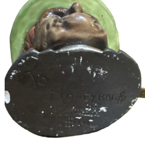 Vintage hand painted Scrooge  Hum-Bug Character Mug creamer - Picture 4 of 5